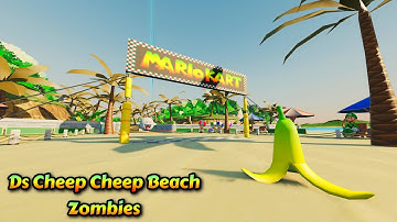 Bo3 New Custom Zombies Cheep Cheep Beach Mario Kart Ds Remake | Easter Egg