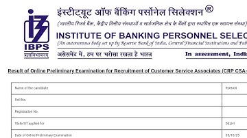 My IBPS Clerk Pre Scorecard 2025😓 #ibps #ibpsclerk2025