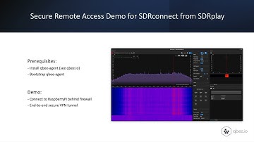 SDRconnect - secure remote access demo to the server - Part 1