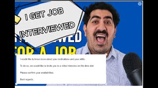 WATCH ME GET INTERVIEWED FOR A JOB!