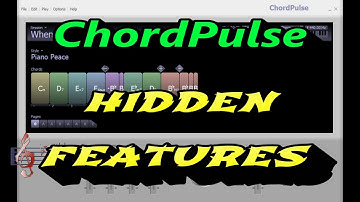 ChordPulse 2.6 Hidden Features Tutorial - Time Signatures, Song Structure, Sound Quality and History