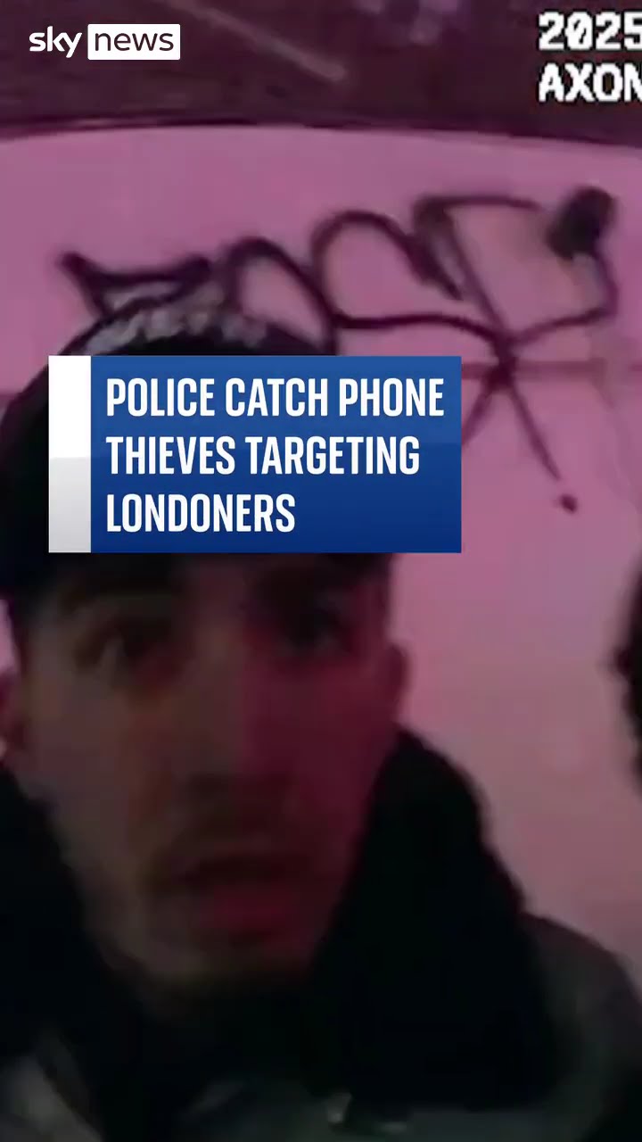 Met Police catch phone thieves