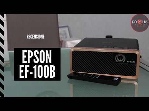 RECENSIONE EPSON EF-100B: il proiettore laser 3LCD più piccolo al mondo