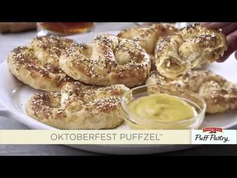 Pepperidge Farm Puff Pastry Oktoberfest Stuffed Puffzel Recipe