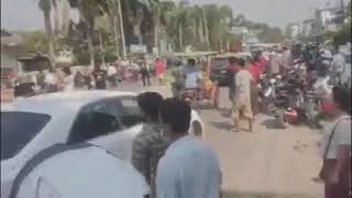 Myanmar Protest Against Military