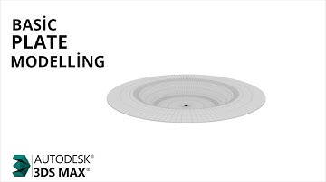 3Ds Max Basic Plate Modeling