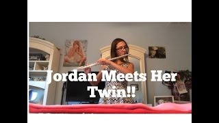 Jordan Meets Her Twin!