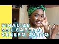 Finalização e Penteado para Cabelo Crespo Curto | Minha Casa Meu Salon com Erika Januza