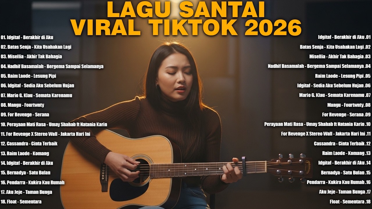Lagu Santai Viral Tiktok 2026 — Lagu Terbaru 2026 🎶🌊 | Pop Hits Indonesia 2026 🎧💞 by Meowsically