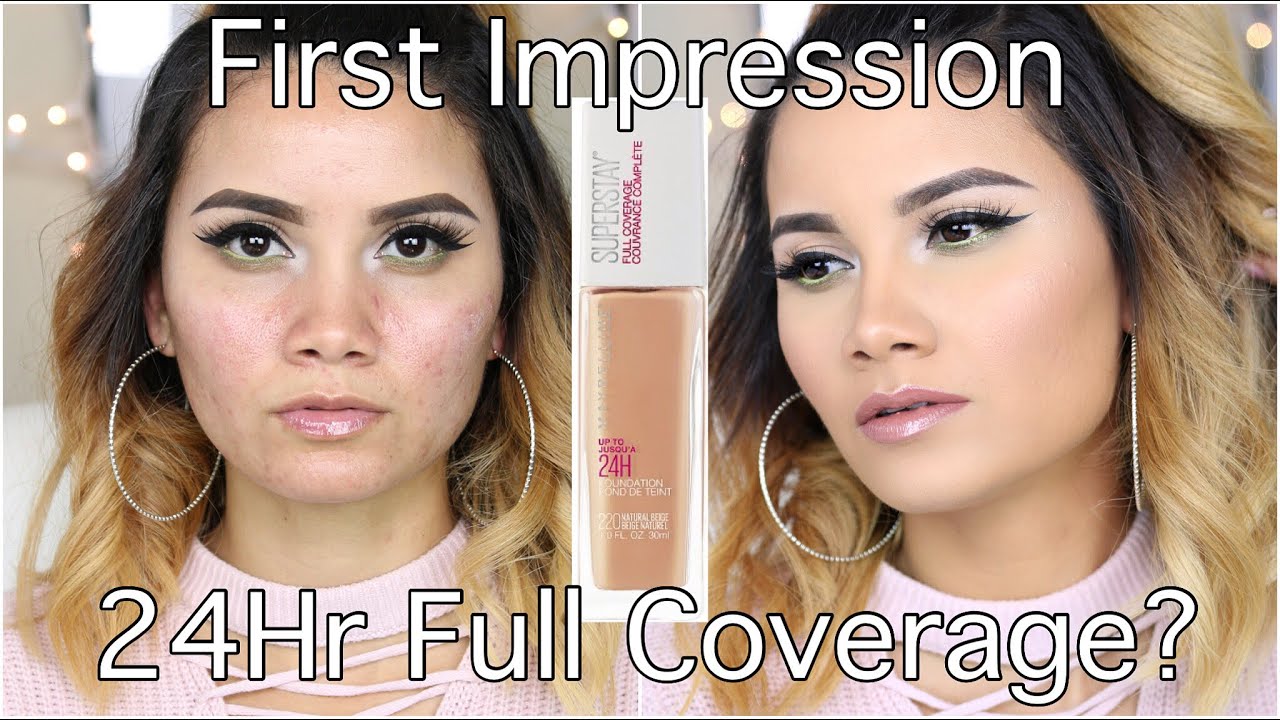MAYBELLINE SUPERSTAY 24HR FULL COVERAGE PRIMERA IMPRESION ACNE PRONE