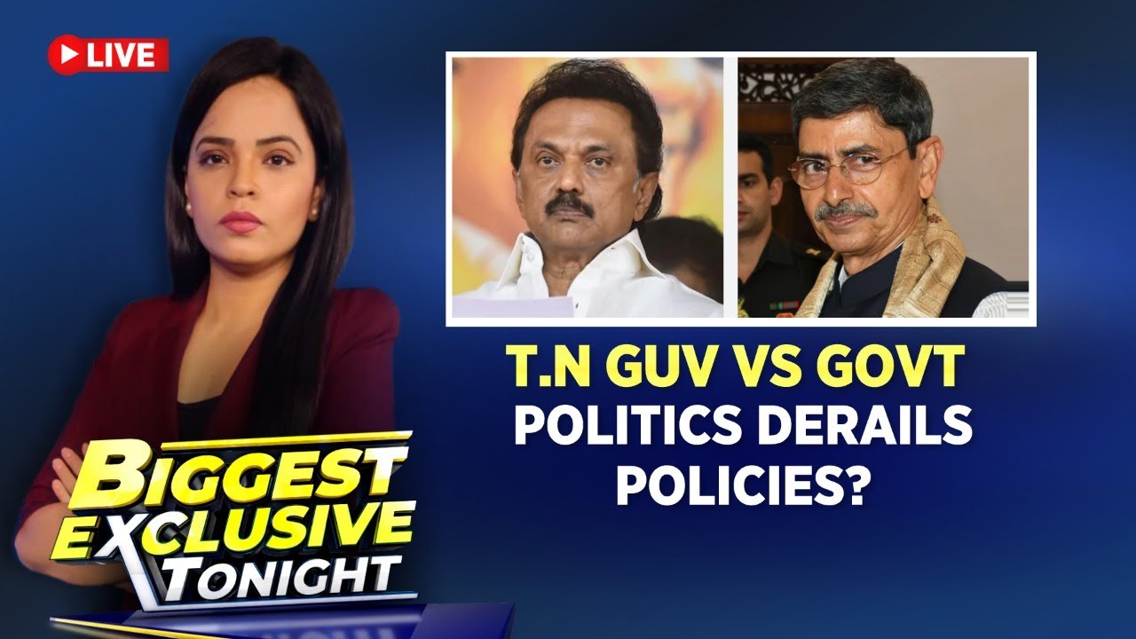 Tamil Nadu Governor Walks Out Amid Row With MK Stalin Over His Speech ...