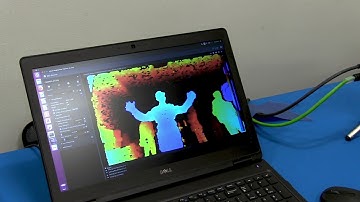 FRAMOS Demonstration of Its D435e Industrial Depth Camera