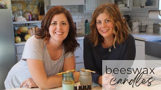 Simple Beeswax Candles Using Essential Oils