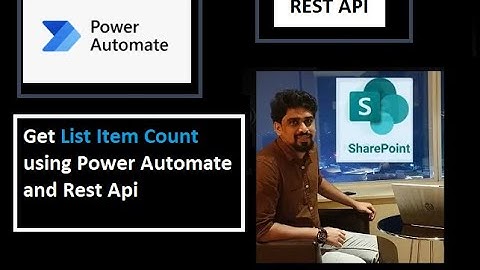 SharePoint online: Get List Item Count using Power Automate and Rest API