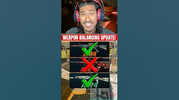 NEW Weapon Balancing UPDATE In SEASON 5 RELOADED!