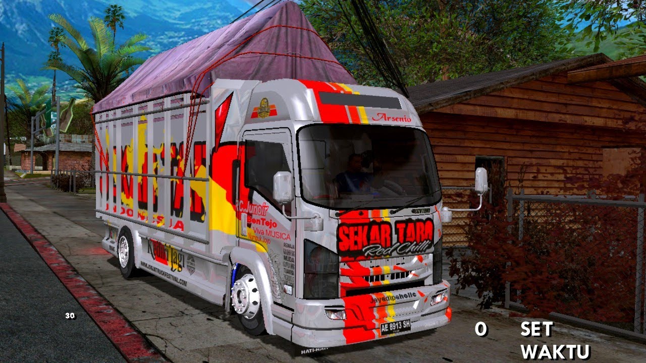 Review truk  Sekar  taro  jaya Dipa holic GTA SAN ANDREAS 