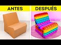 IDEAS DE DECORACIÓN DE HABITACIONES DE BAJO PRESUPUESTO || TRUCOS DE REPARACIÓN INTELIGENTES