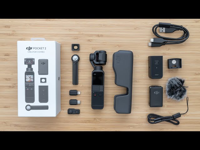 DJI Pocket 2 Creator Combo Unboxing [ No commentary ] - YouTube