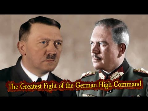 This Was The Dramatic Discussion Between Guderian And Hitler That Led To The General Being Dismissed