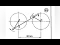 Crank mechanism  link mechanism 6 in  technical drawing  engineering drawing