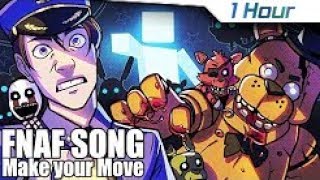 [1 Hour] FNAF ULTIMATE CUSTOM NIGHT SONG (Make Your Move) LYRIC VIDEO - Dawko & CG5