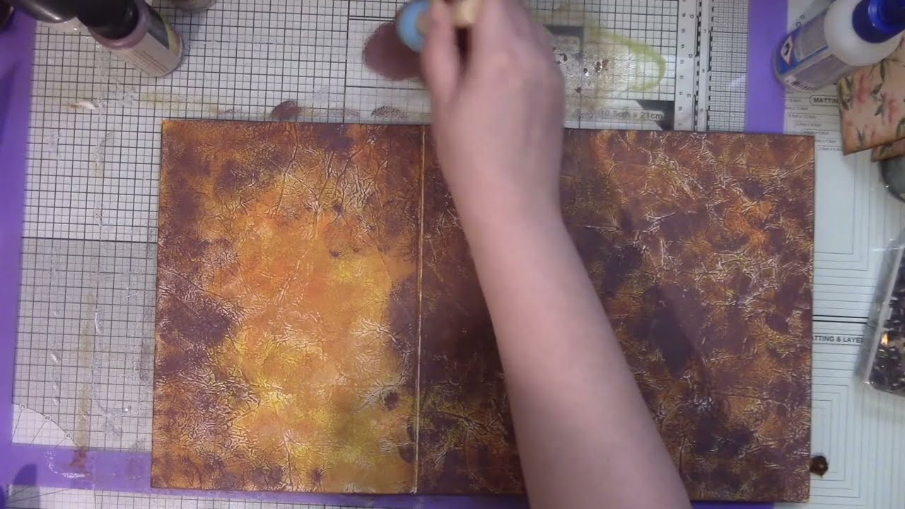 Cover Teil 2 Fake Leder auf meine Art / Tupf tupf - Entspannung 😅