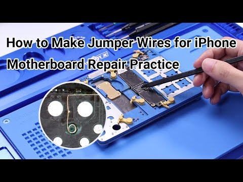 How to Make Jumper Wires for iPhone| Motherboard Repair Lesson