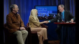 &quot;Ken Boxer Live,&quot; Donna Loren, actress, and Domenic Priore, Author