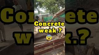 Agar Curing Nahi Hui To...? 😱 #construction #siteengineer #viral #reels #curing #rcc #structure