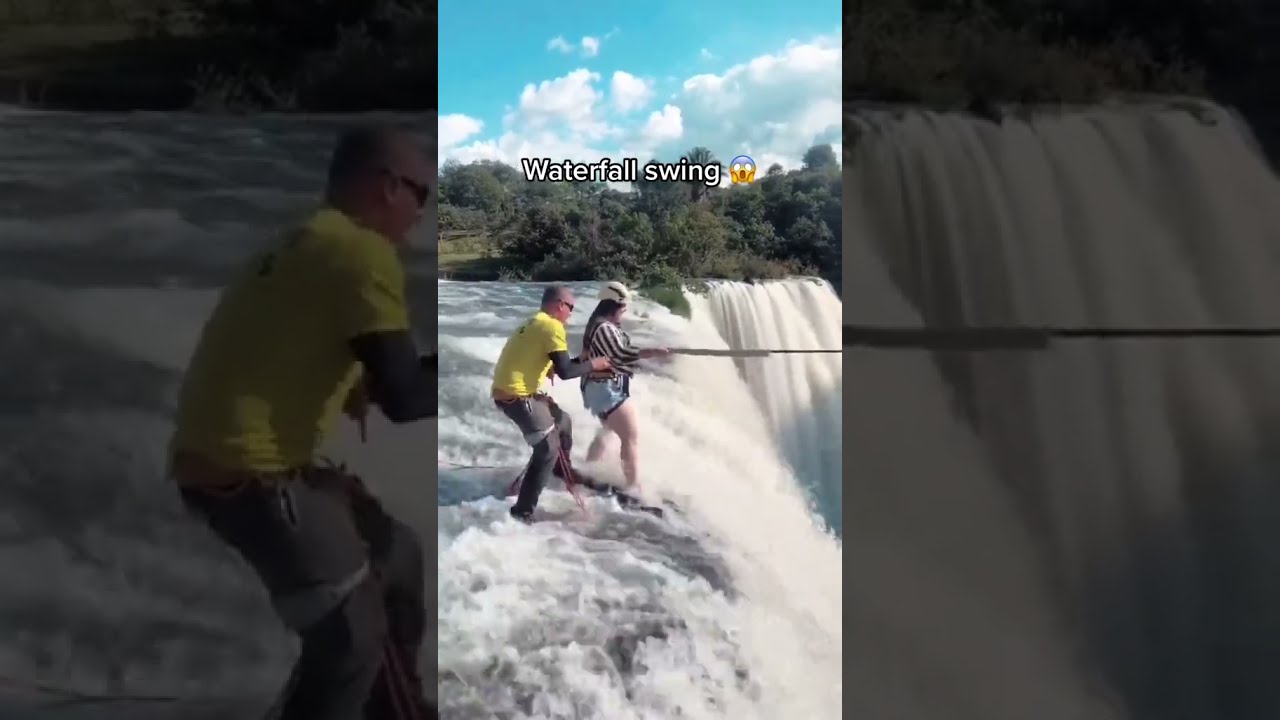 The Wildest Rope Swing Ever Via Bhradical Ahelenaportelinha IG Shorts