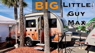 Little Guy Max Camper With Bathroom & Micro Max: Lightweight Teardrop Travel Trailer Caravans