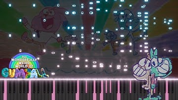 Leap Before I Look - The Wonderfully Weird World of Gumball | Revision by ShazzAHA (Synthesia)