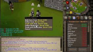 [OS-Scape] Moderator Tries to scam me.