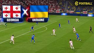 GEORGIA X UKRAINE | UEFA NATIONS LEAGUE | EFOOTBALL PES 2021 SIMULATION screenshot 3