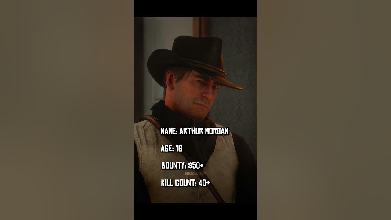 The Arthur Morgan Evolution 😮‍💨 - #rdr2 #shorts #reddeadredemption  #recommended #viral #edit 