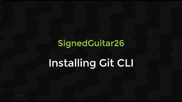 How to install Git CLI on Windows
