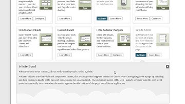 Jetpack Wordpress infinite scroll