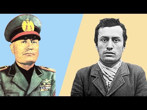 Video: Benito Mussolini: Biografija, Kariera In Osebno življenje