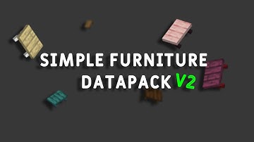 Simple Furniture | v2 [datapack]