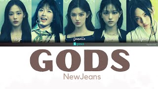 NewJeans - GODS Lyrics | Worlds 2023 Anthem - League of Legends