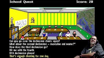 First Time Playing (School Quest) Point & Click Adventure