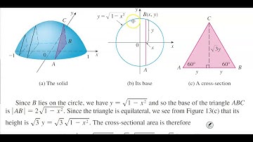 Example 7: Triangular cross-sections