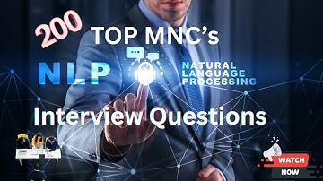 Natural Language Processing (NLP) - Top 200 MNC