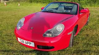 Porsche Boxster 986 1999 T 2.5L Red for sale