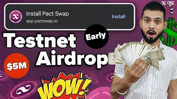 PactSwap Airdrop Live - Don’t Miss This Big Opportunity 