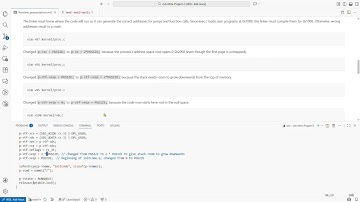 Upgrading Xv6 OS to throw an exception when a null pointer is dereferenced.