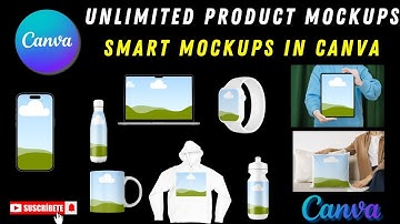 How to Create a Digital Mock Up in Canva for Free! Step by Step Tutorial in Hindi #canvatutorial