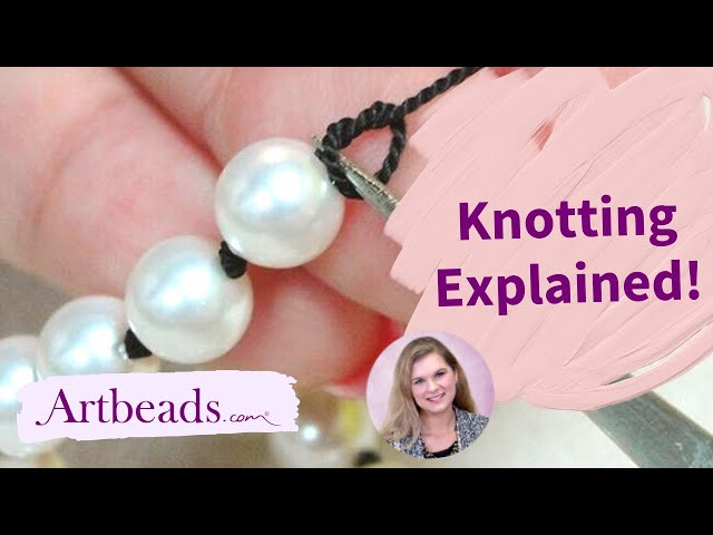 Knotting Between Beads With the Traditional Method