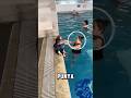 Ibu Ini Punya Cara Unik Ngajarin Berenang #shortviral #viralvideo #renang