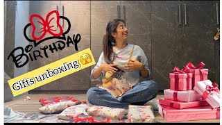 Gifts unboxing ? || 22th birthday 22 gifts || Divya Sharma vlog || 26/100